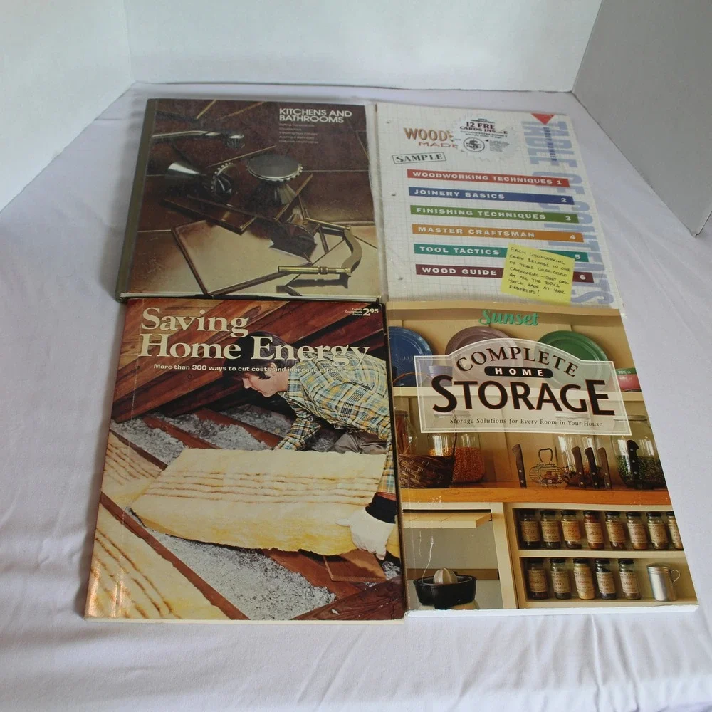 Home Improvement Books Lot‎ DIY Projects Storage Kitchens Bathrooms